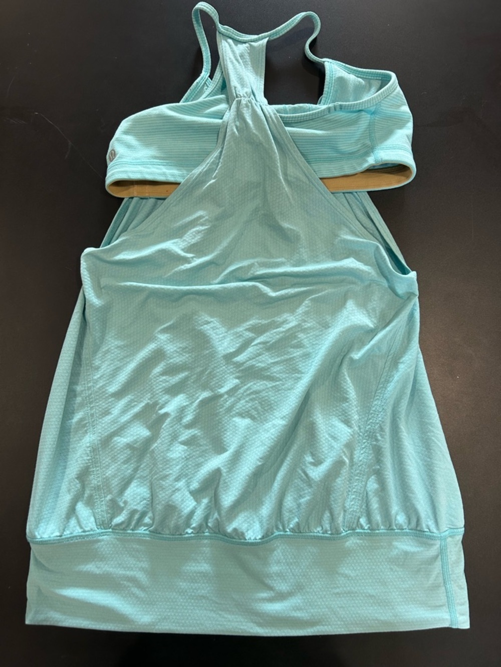 Lululemon Light Blue Racerback Tank Top - Picture 2 of 3